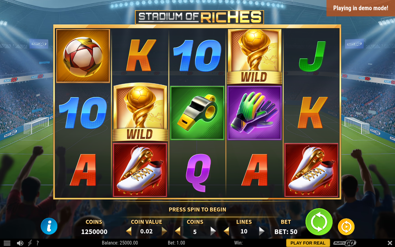 Stadium of Riches base game