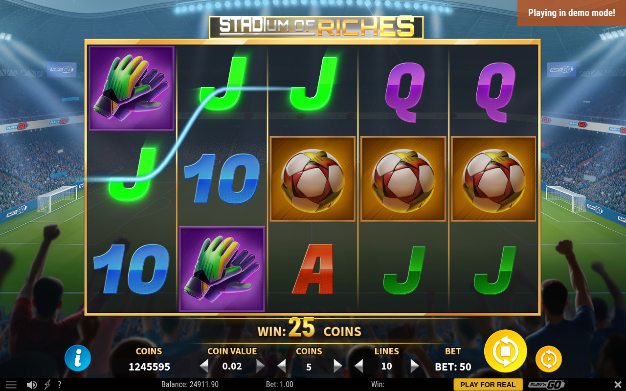Stadium of Riches gameplay