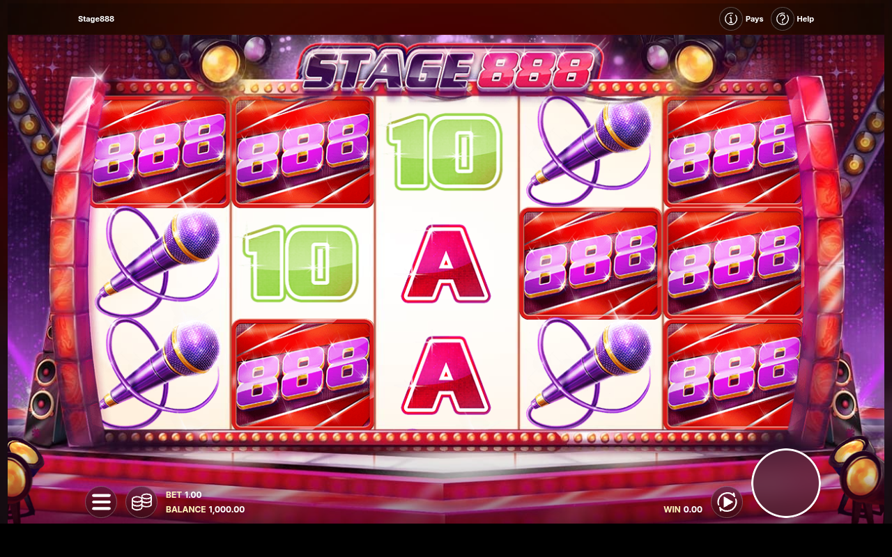 Stage 888 base game