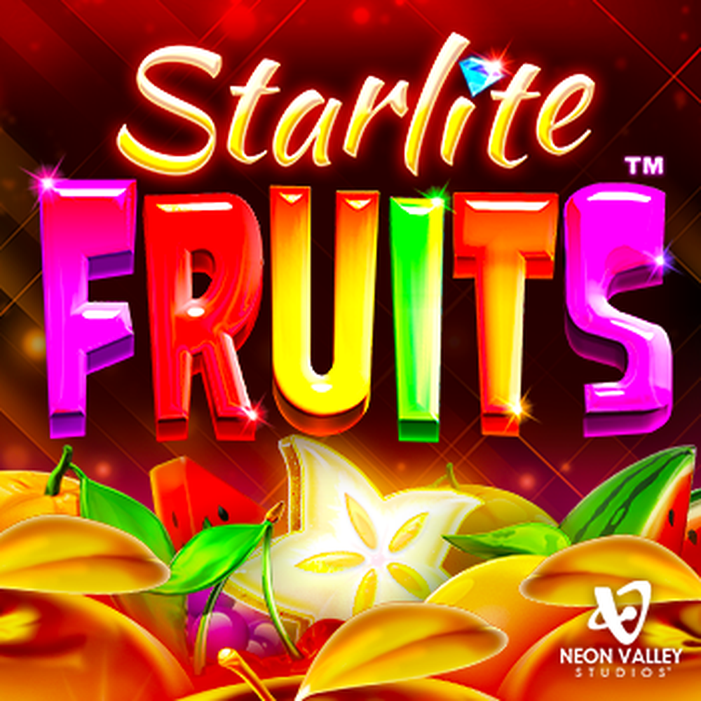 Starlite Fruits slot by Neon Valley Studios