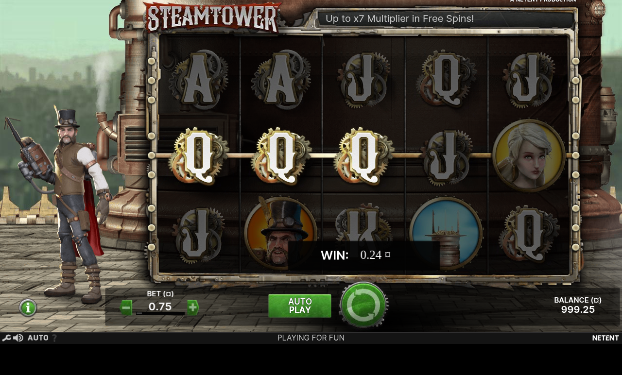 Steam Tower gameplay