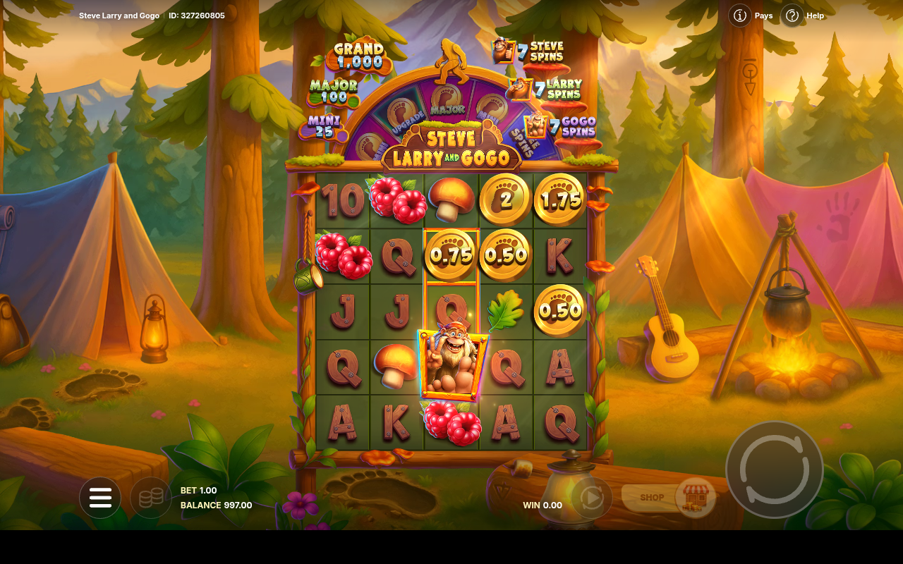 Steve, Larry and Gogo gameplay
