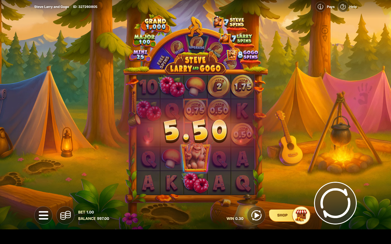 Steve, Larry and Gogo gameplay