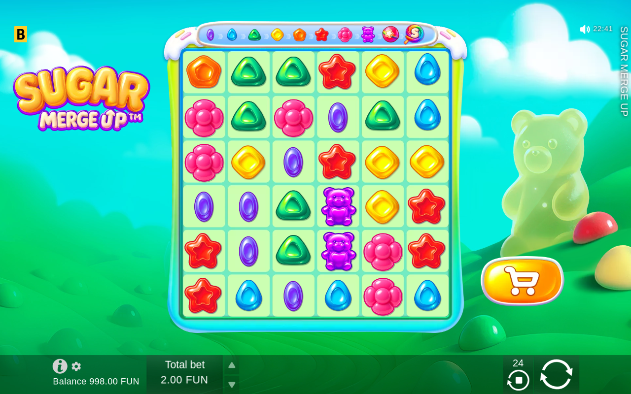 Sugar Merge Up gameplay