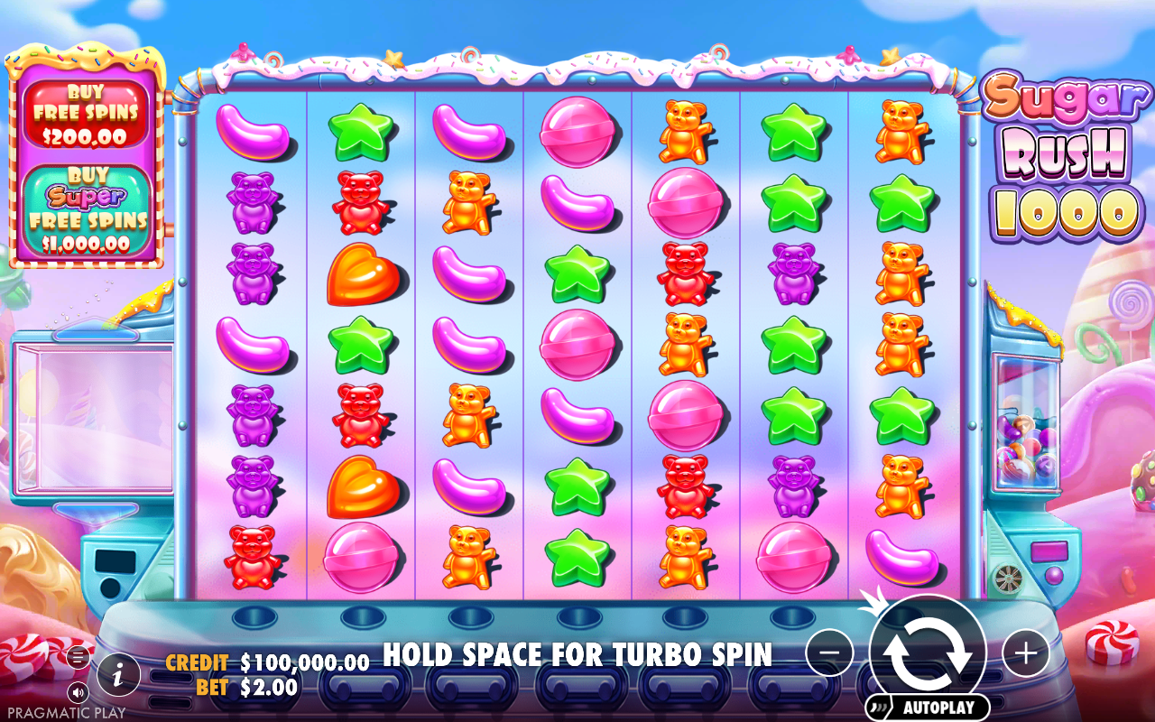 Sugar Rush 1000 base game