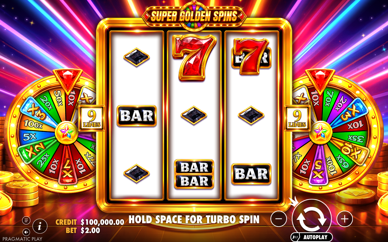 Super Golden Spins base game