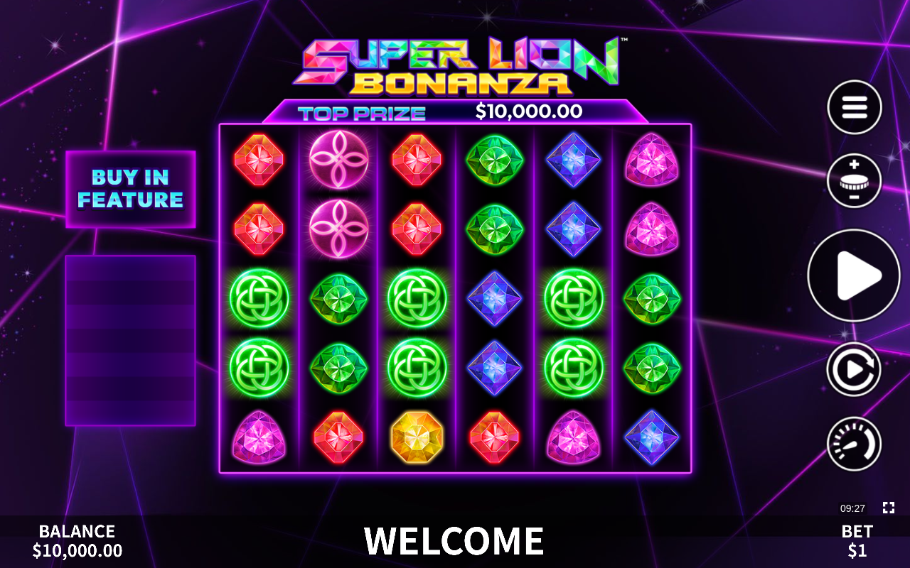 Super Lion Bonanza base game