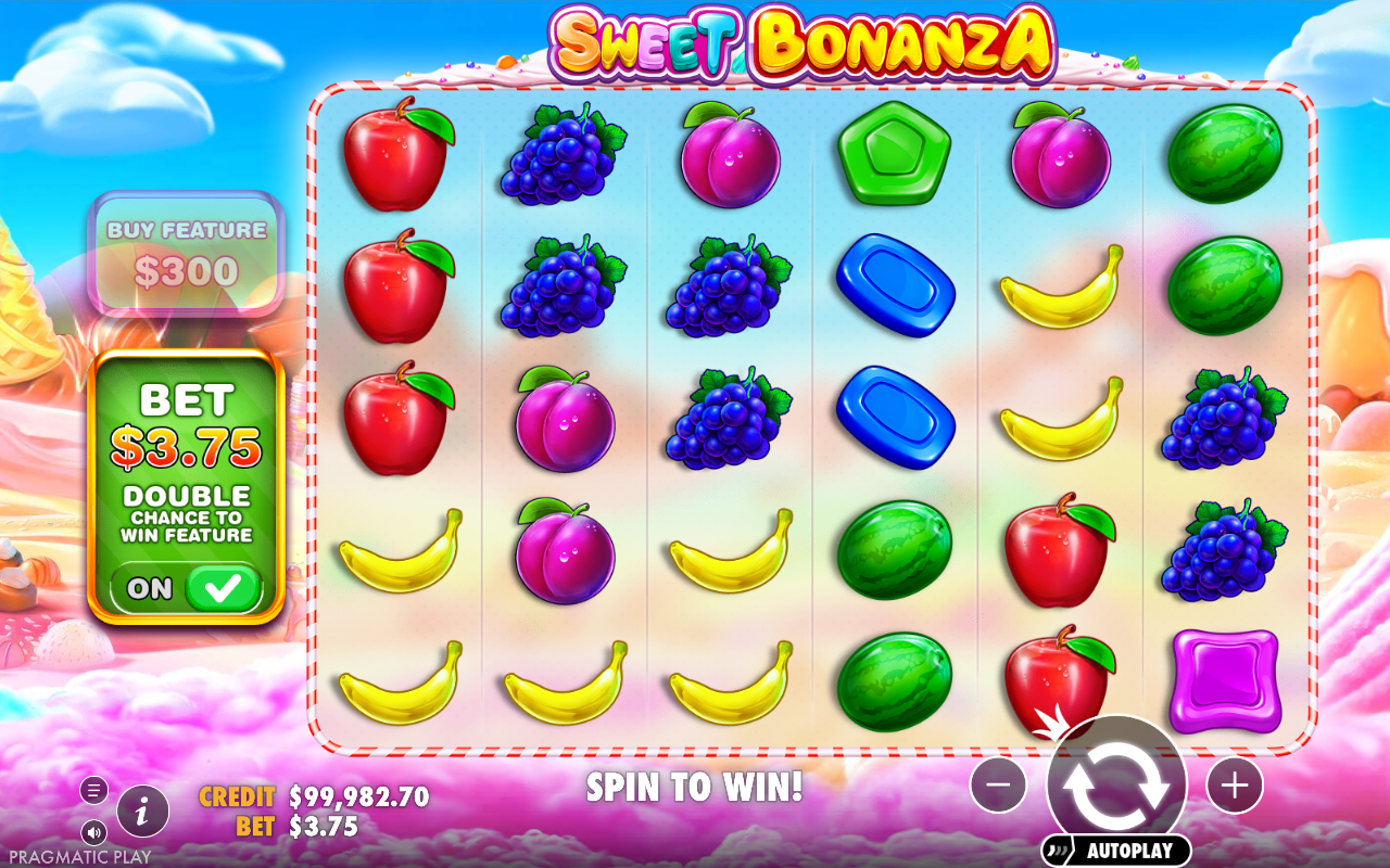 Sweet Bonanza gameplay