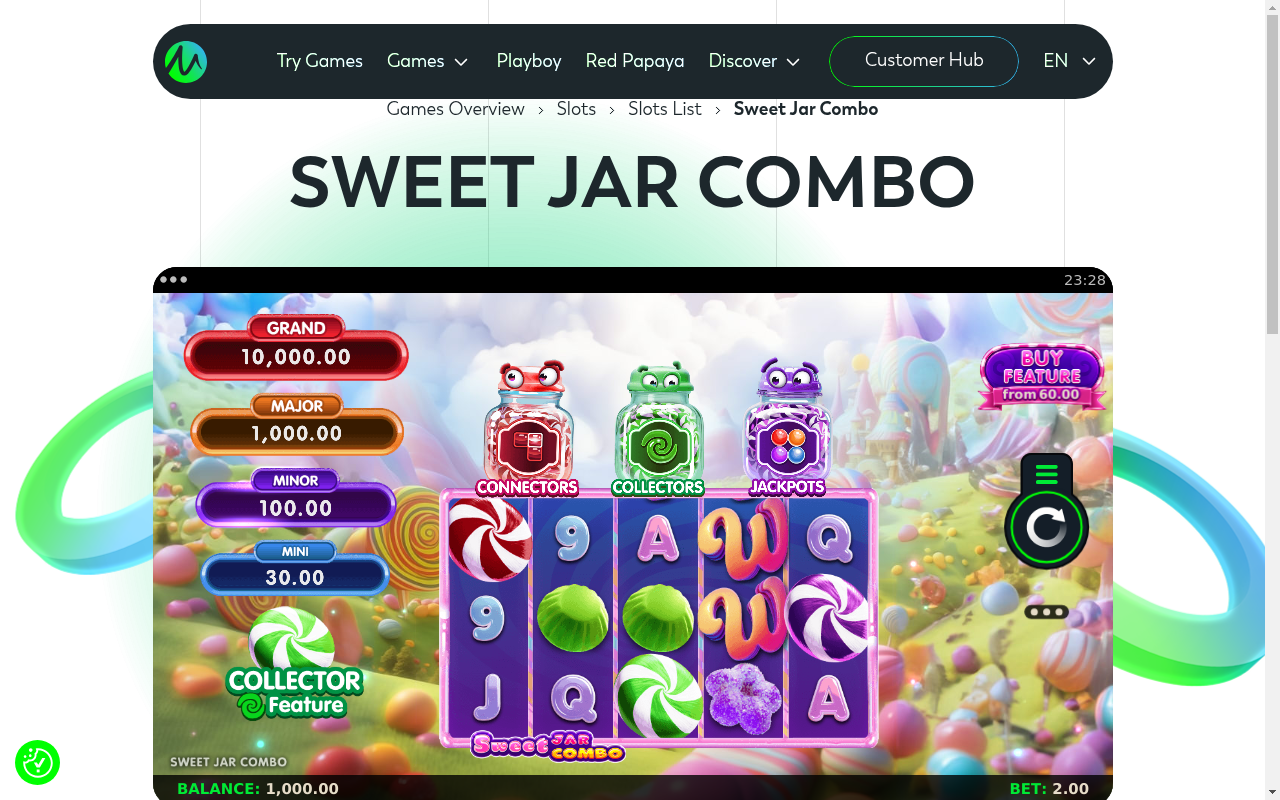 Sweet Jar Combo base game