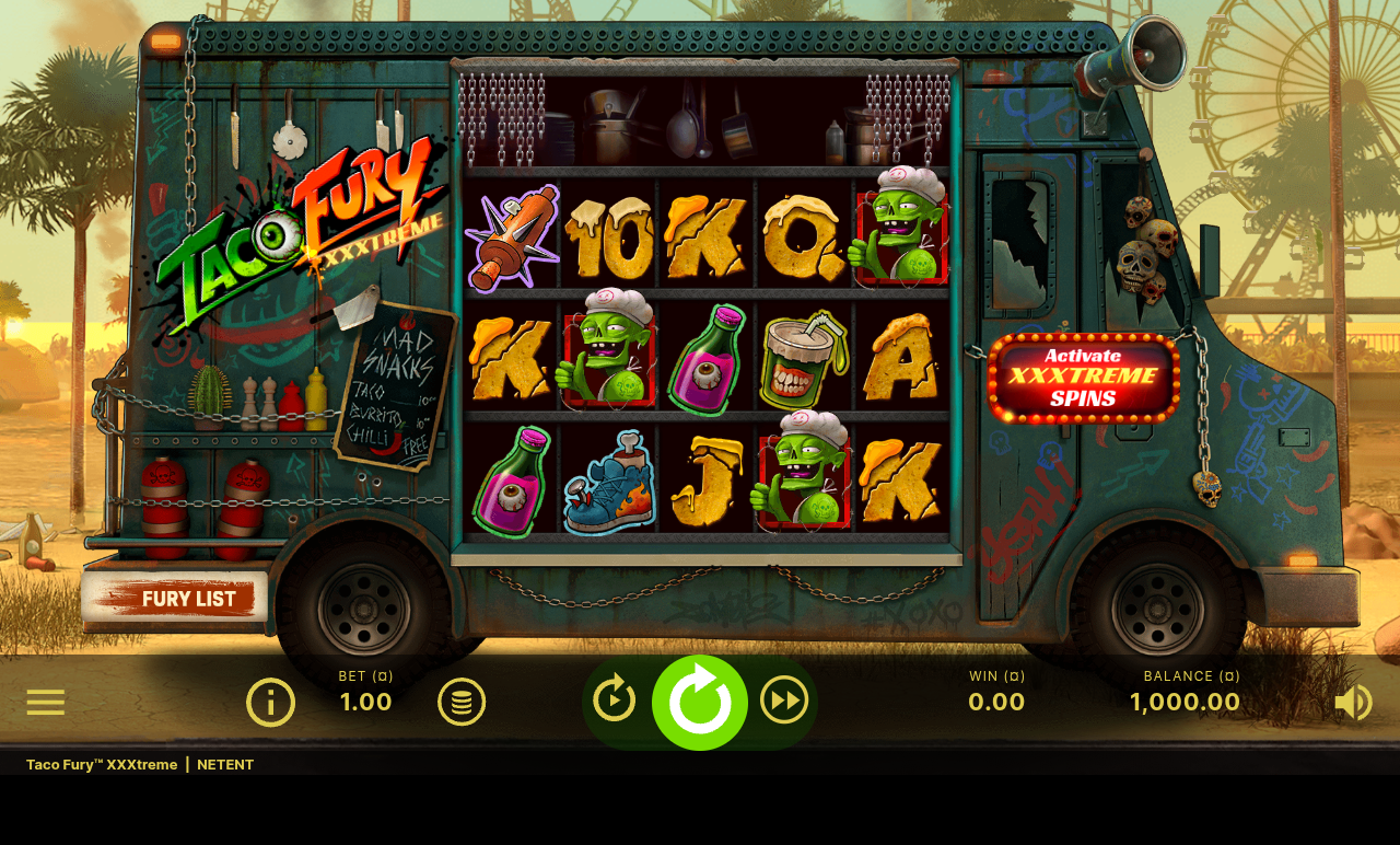 Taco Fury XXXtreme base game