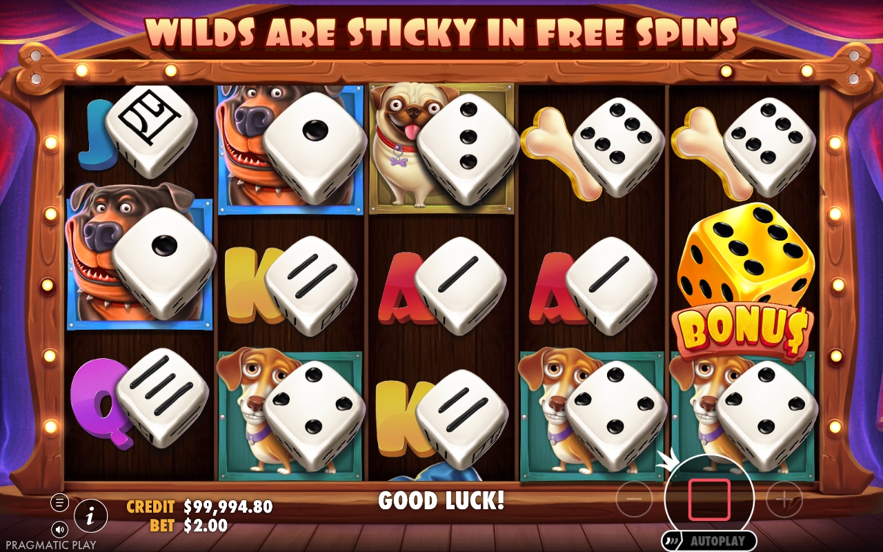 The Dog House Dice Show gameplay