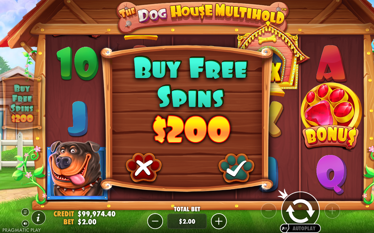 The Dog House Multihold bonus buy