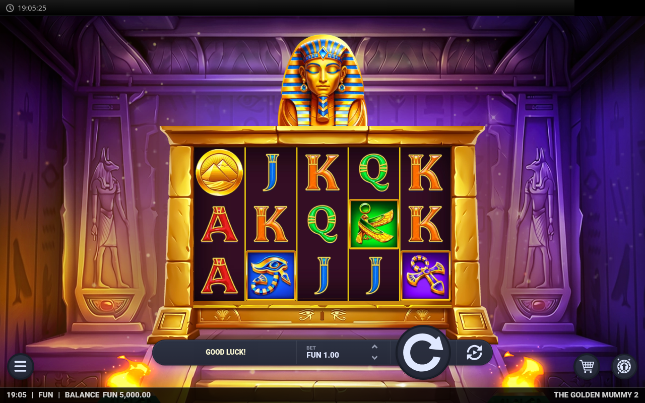 The Golden Mummy 2 base game