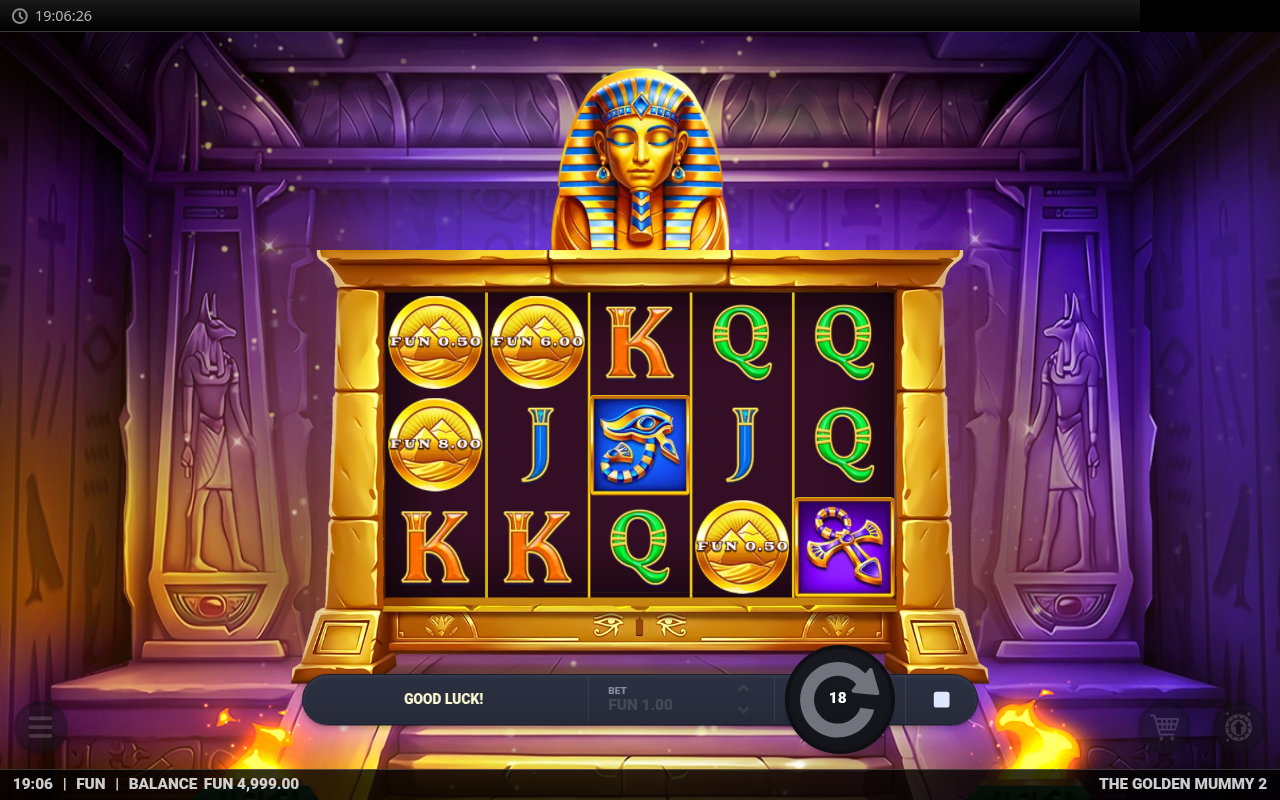 The Golden Mummy 2 gameplay