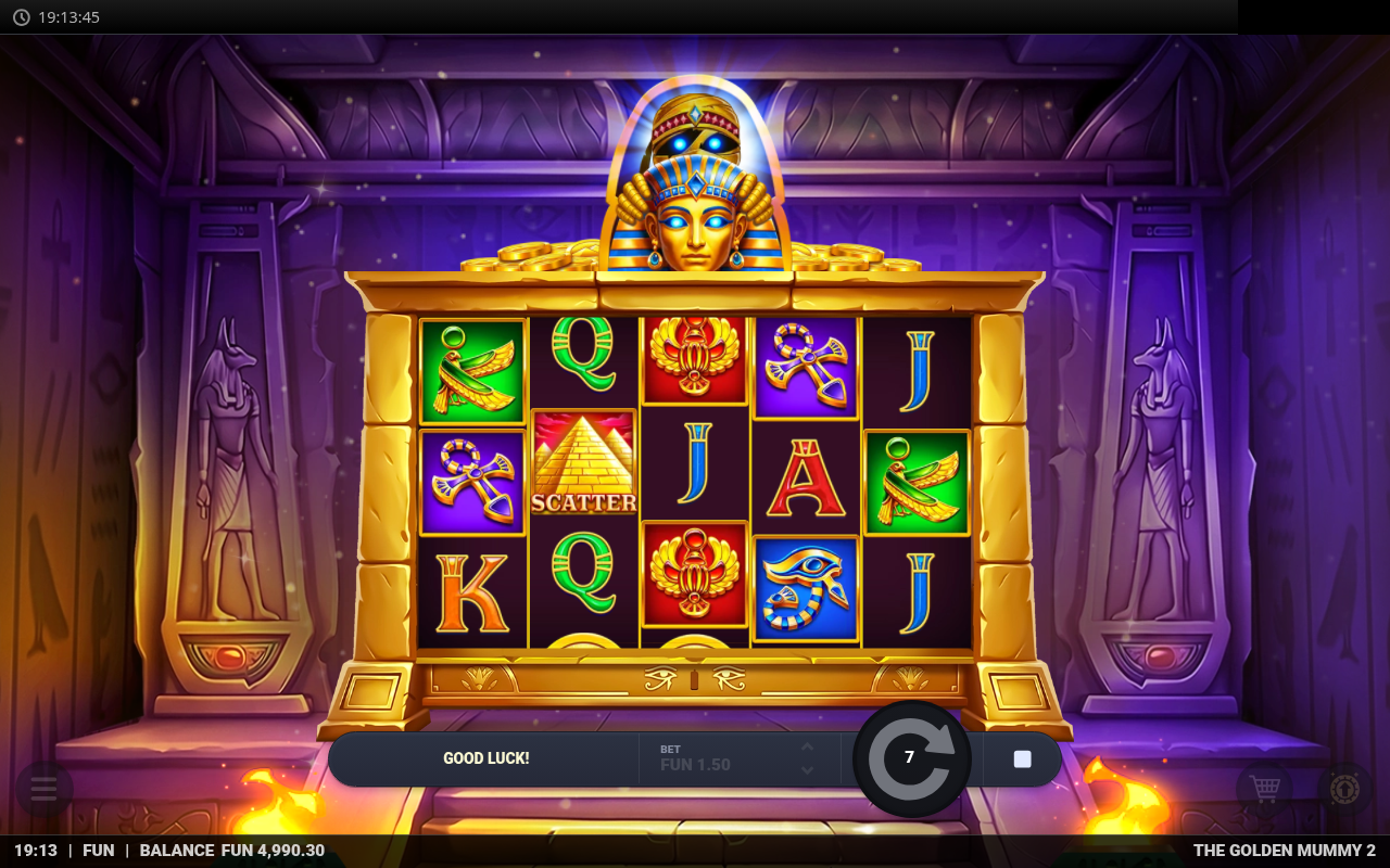 The Golden Mummy 2 gameplay