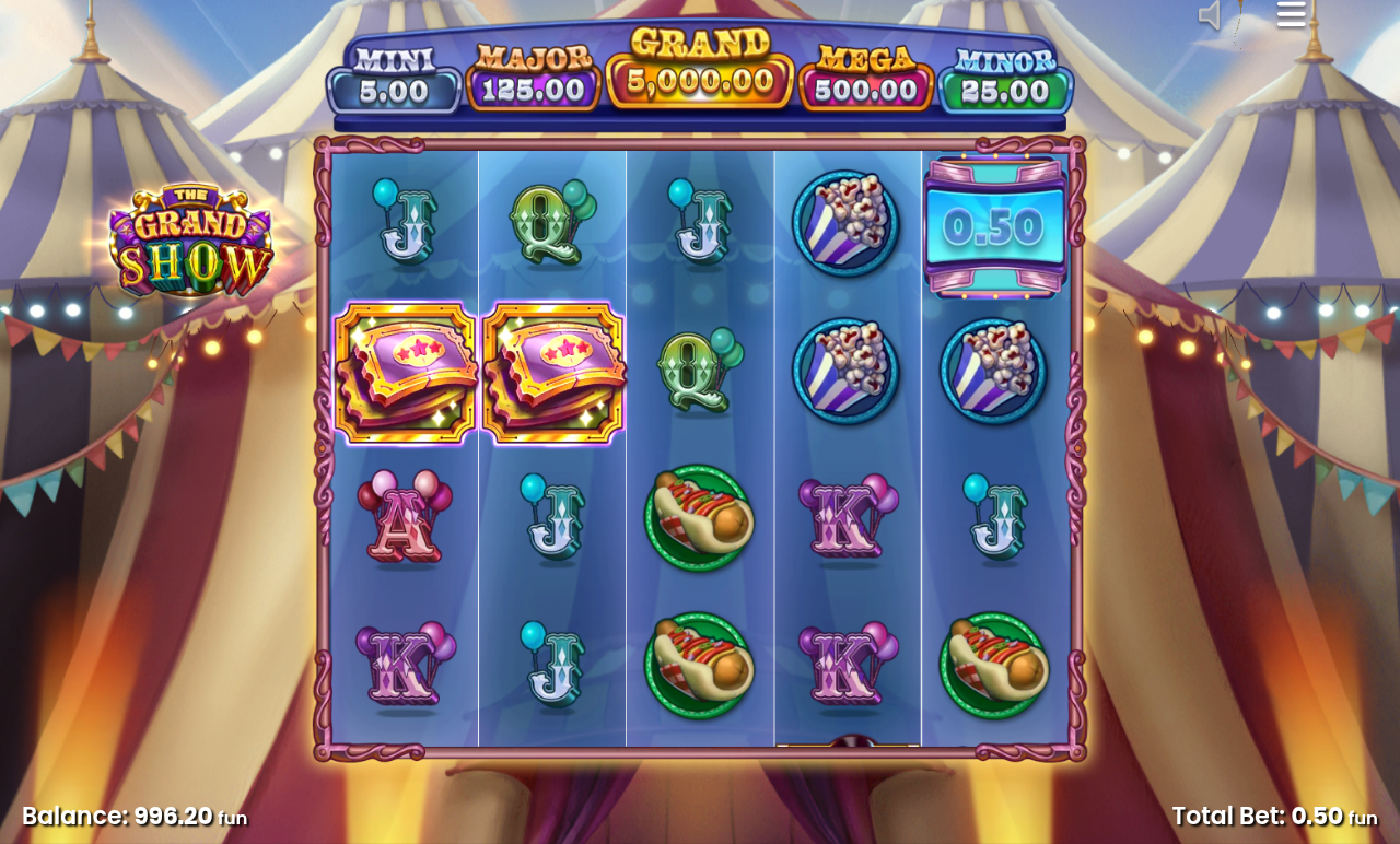 The Grand Show gameplay
