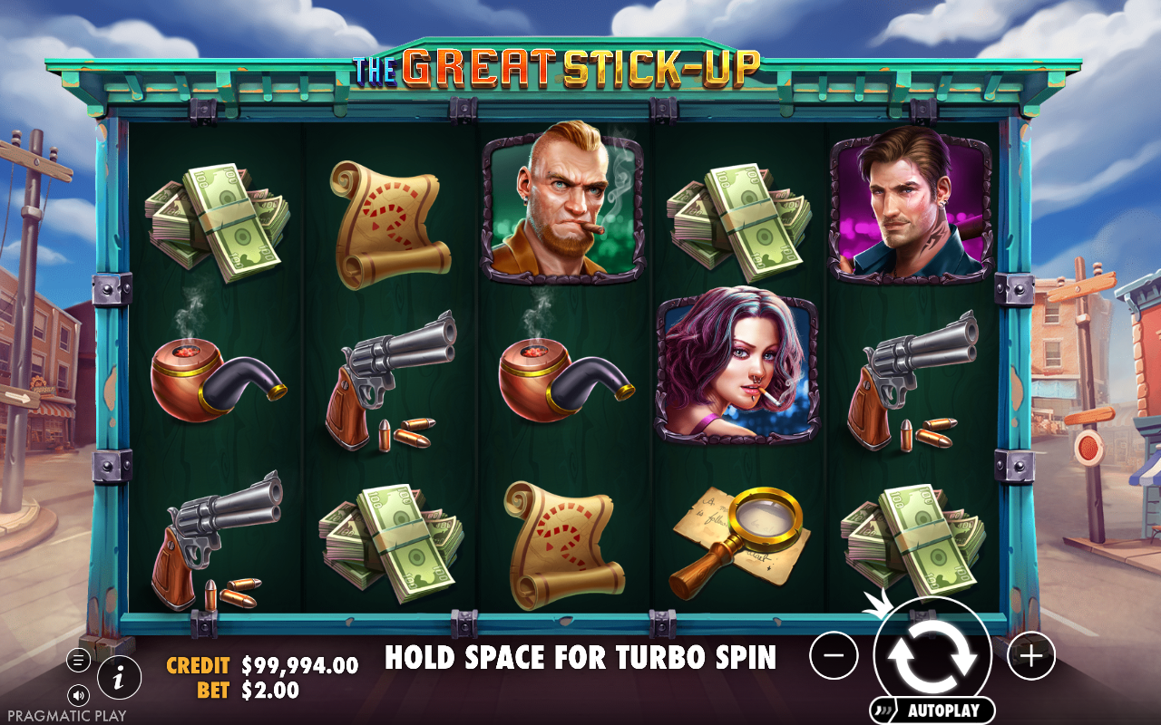 The Great Stick-Up gameplay