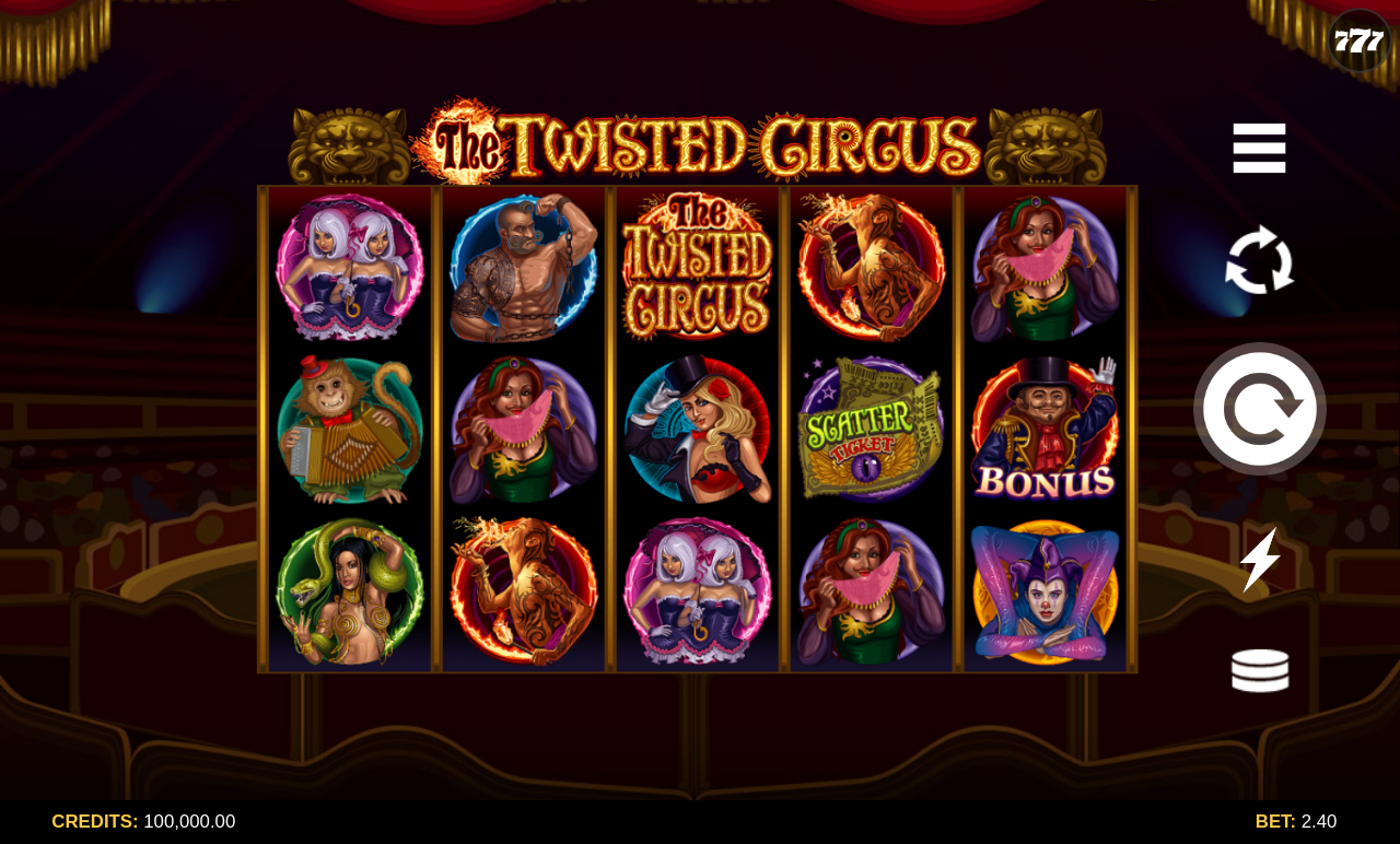 The Twisted Circus base game