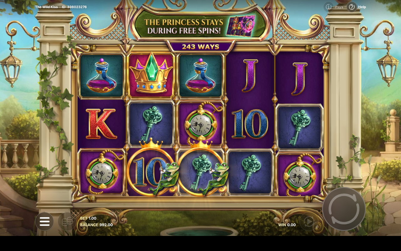 The Wild Kiss gameplay