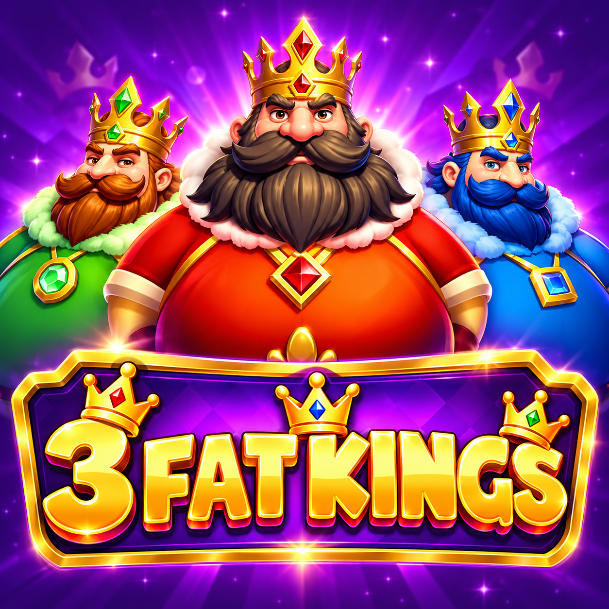 Play 3 Fat Kings Slot Game
