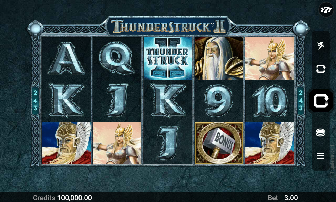 Thunderstruck II Remastered base game