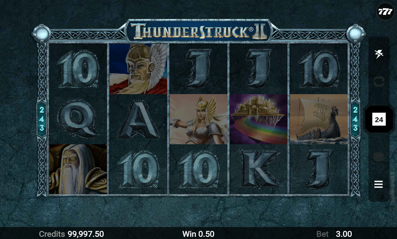 Thunderstruck II Remastered gameplay