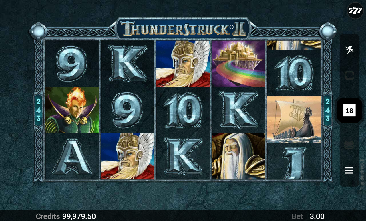 Thunderstruck II Remastered gameplay