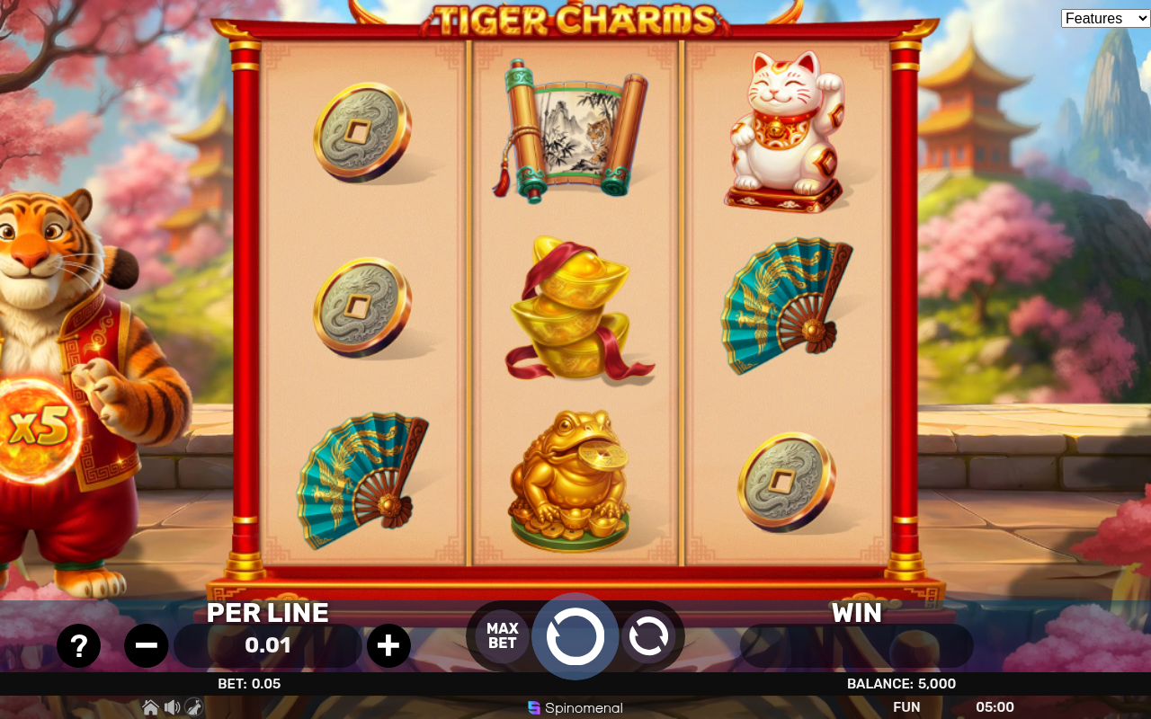 Tiger Charms base game