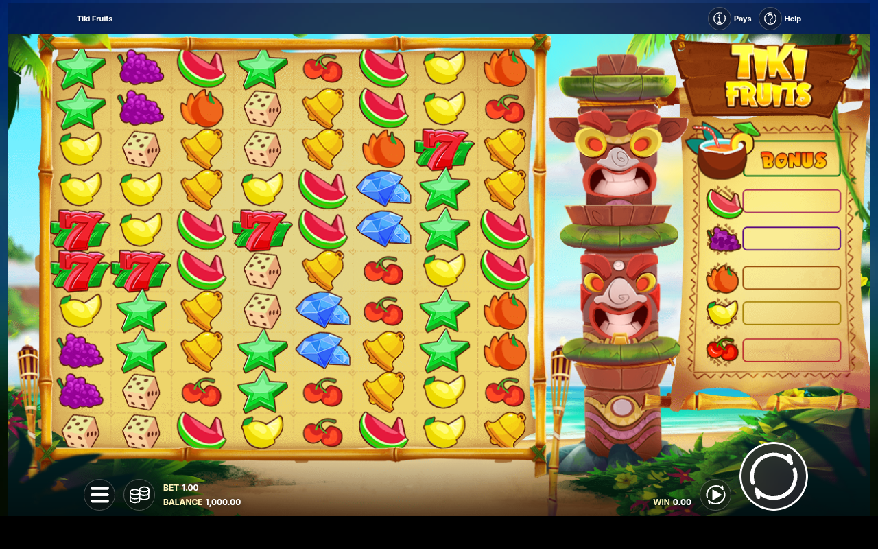Tiki Fruits base game