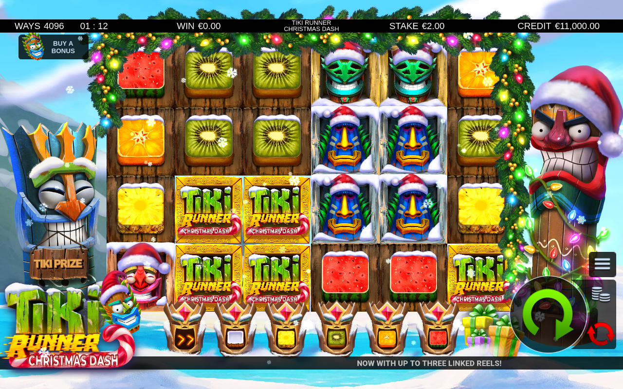 Tiki Runner Christmas Dash base game