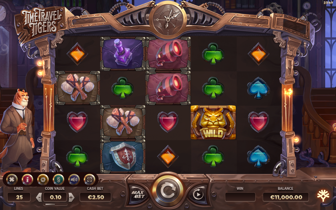 Time Travel Tigers base game