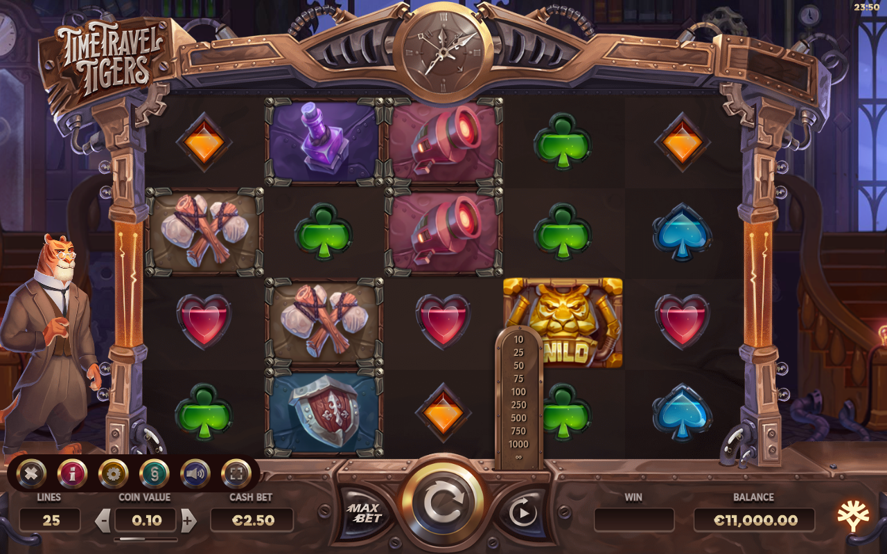 Time Travel Tigers gameplay