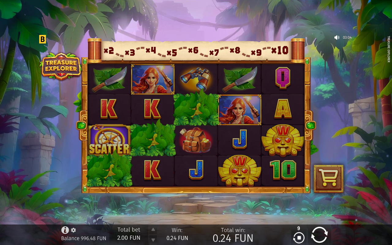 Treasure Explorer gameplay