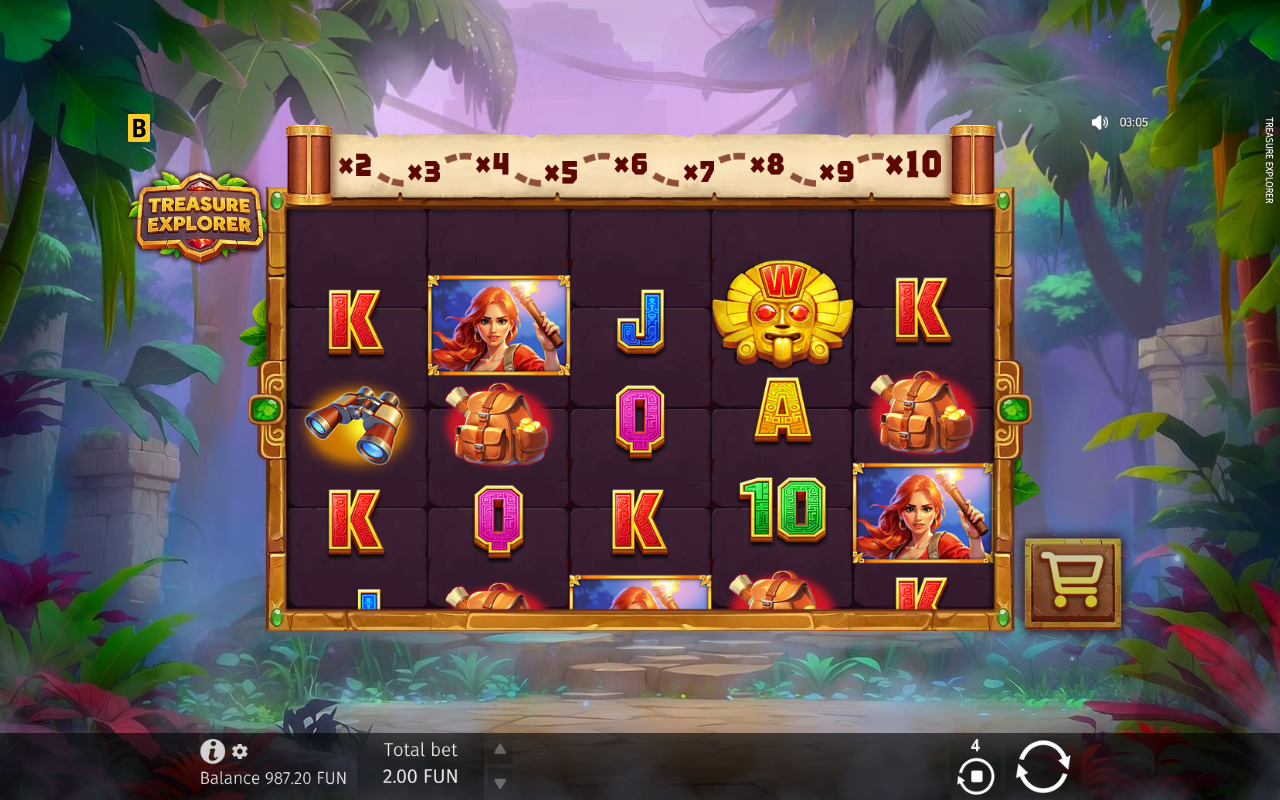 Treasure Explorer gameplay