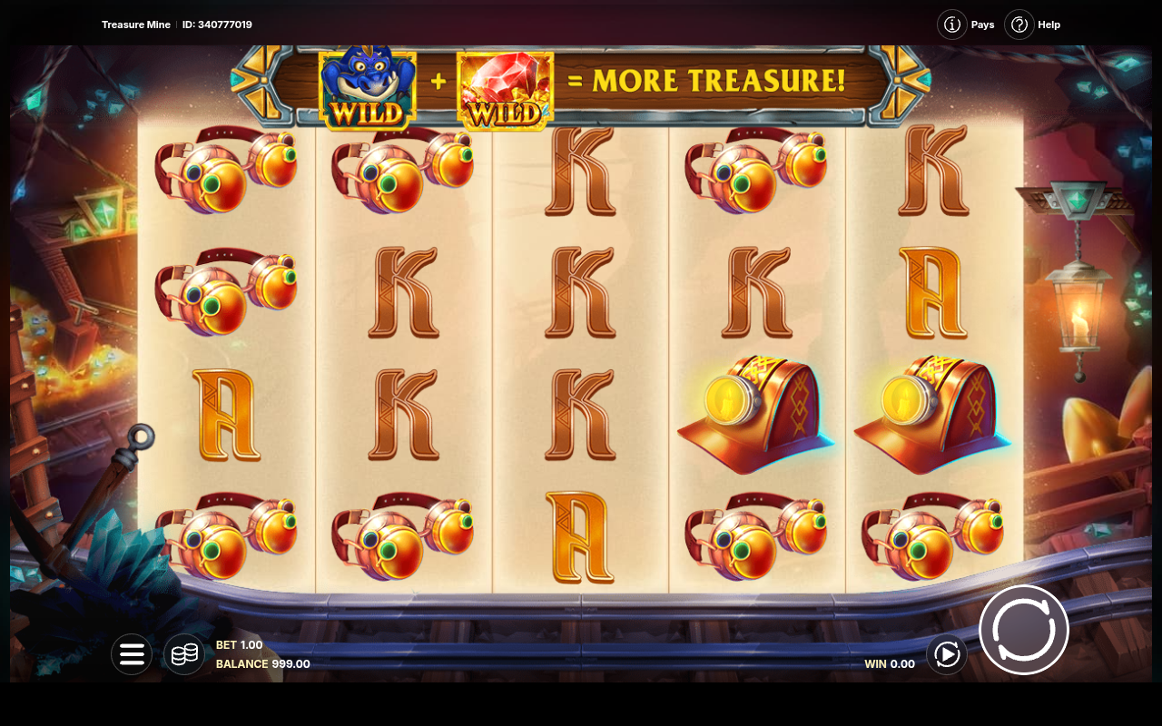 Treasure Mine gameplay