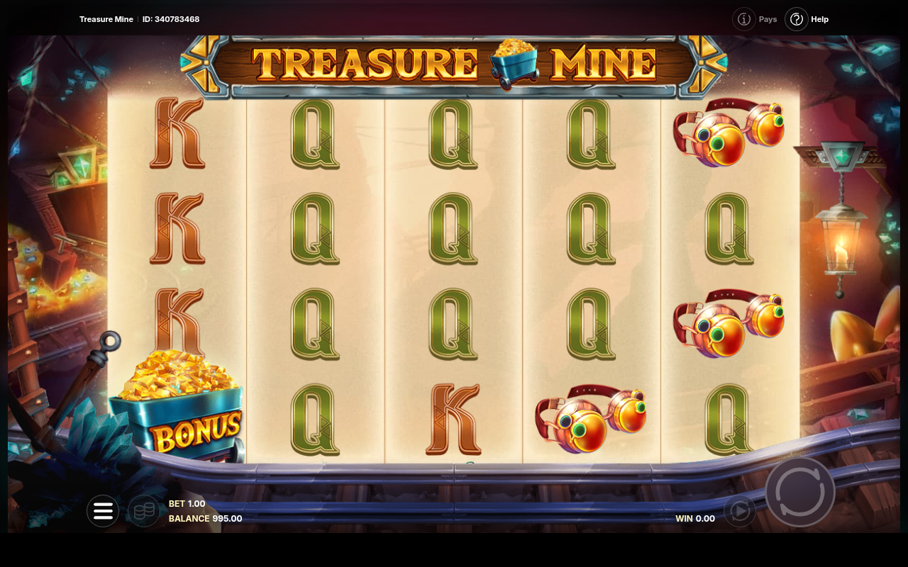 Treasure Mine gameplay