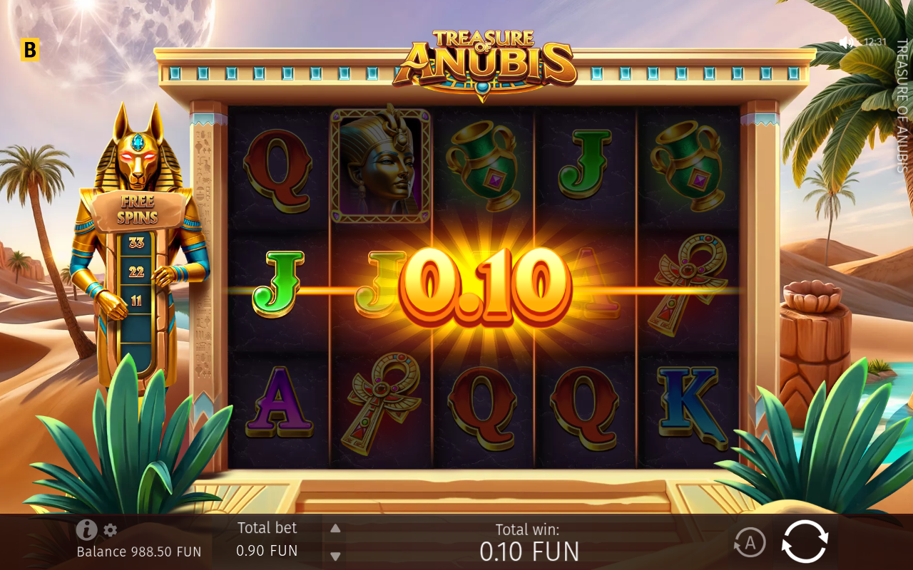 Treasure Of Anubis base game