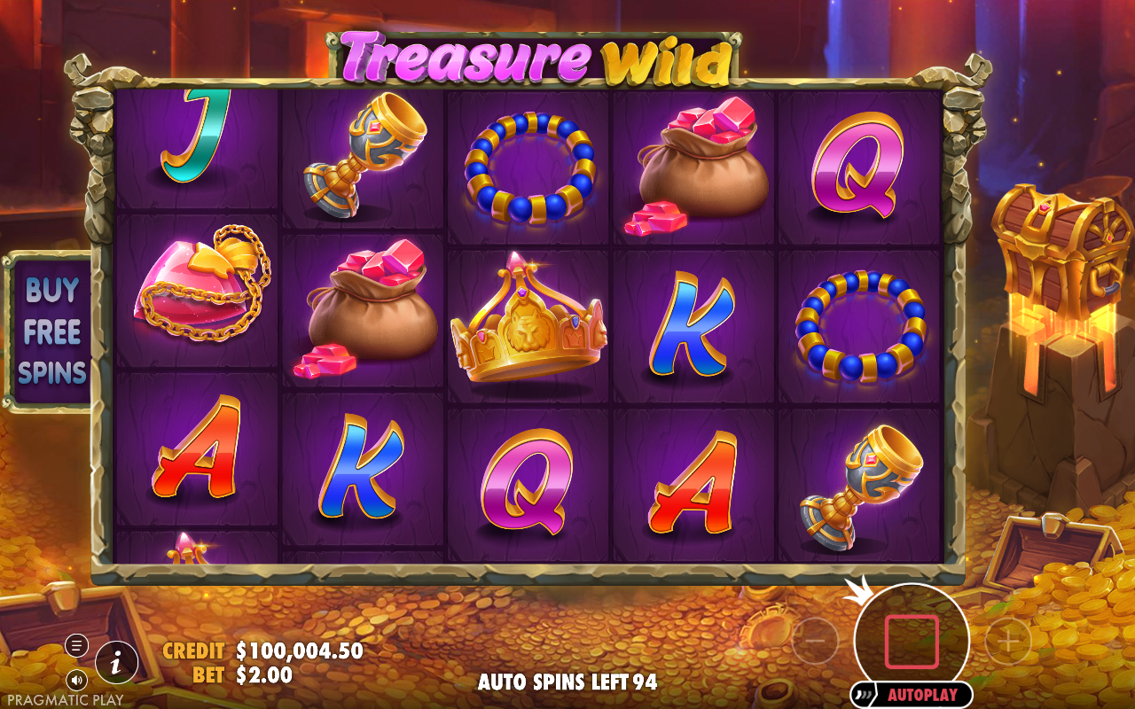 Treasure Wild gameplay