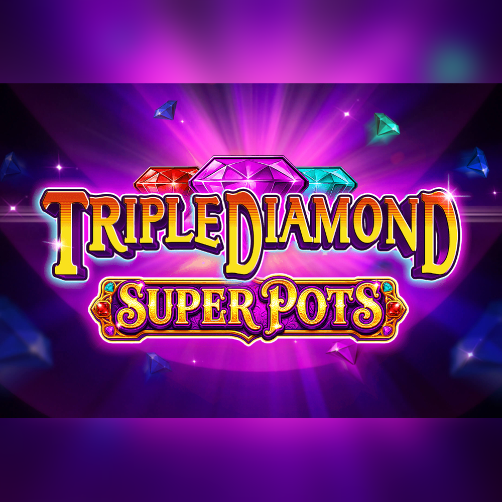 Play Triple Diamond Super Pots Slot Game