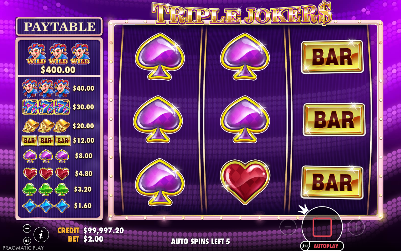 Triple Jokers gameplay