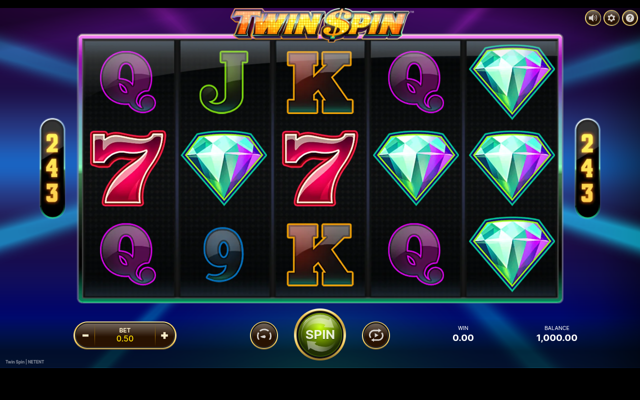Twin Spin base game