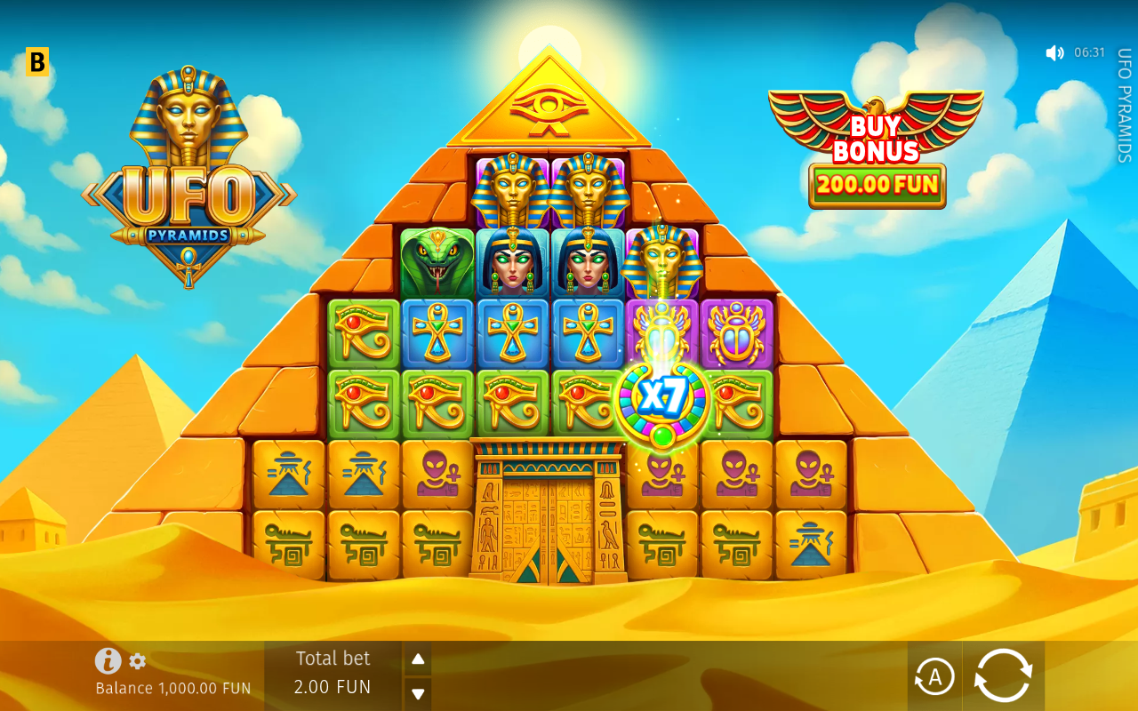 UFO Pyramids base game