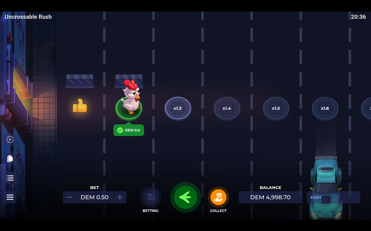 Uncrossable Rush gameplay