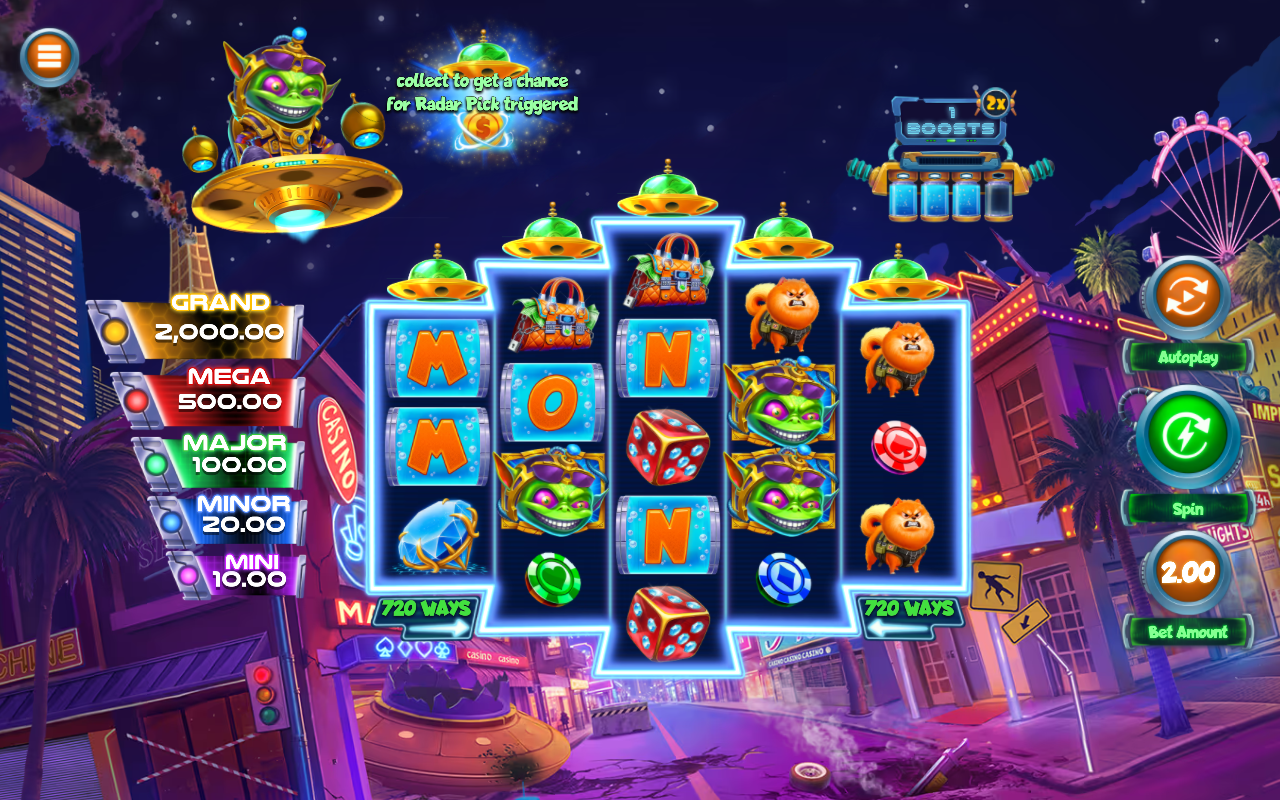 Vegas Space Heist Reloaded base game