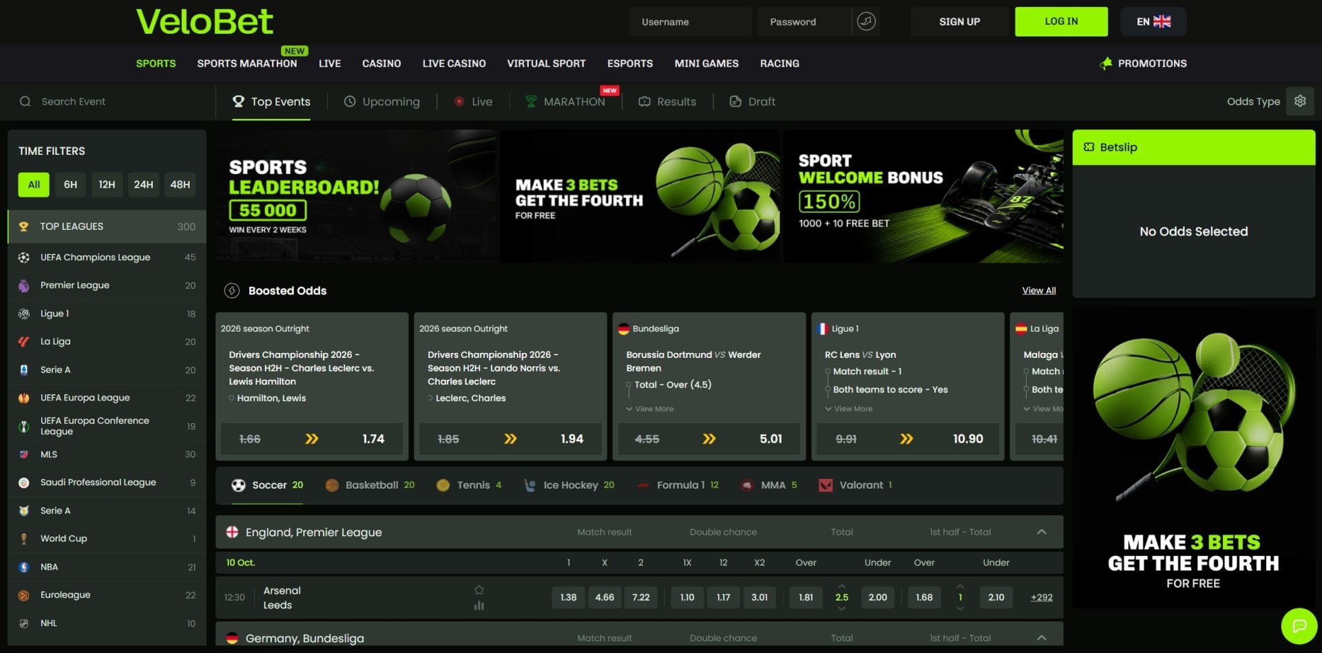 VeloBet Sportsbook