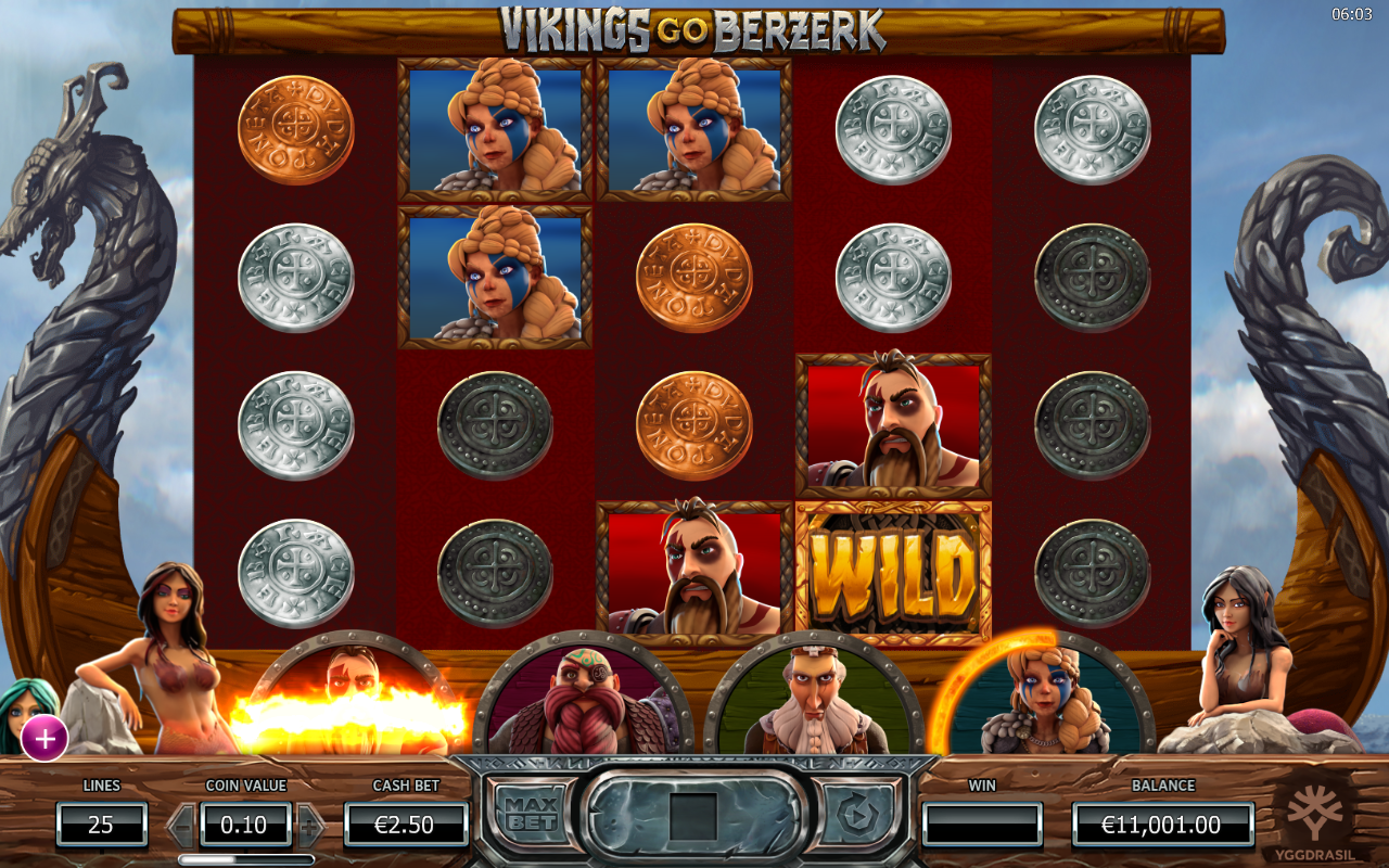 Vikings Go Berzerk gameplay