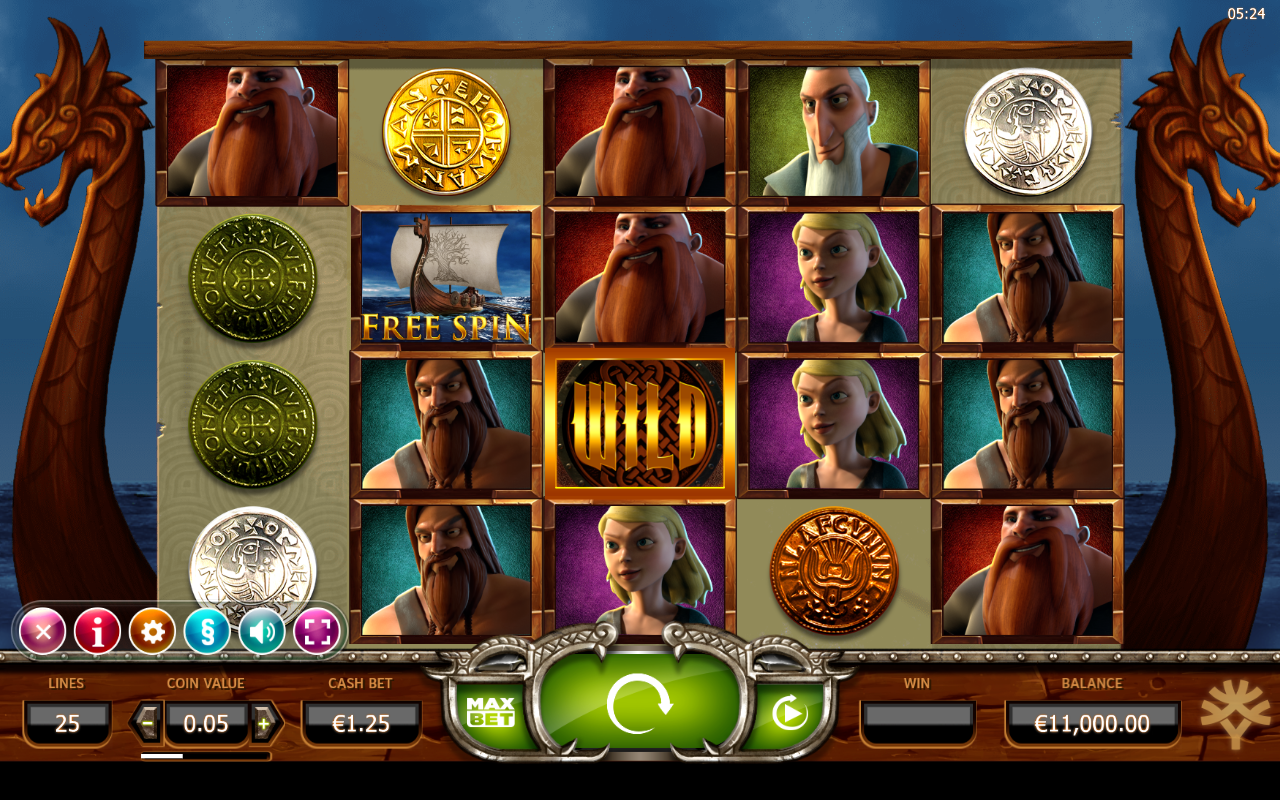 Vikings Go Wild base game