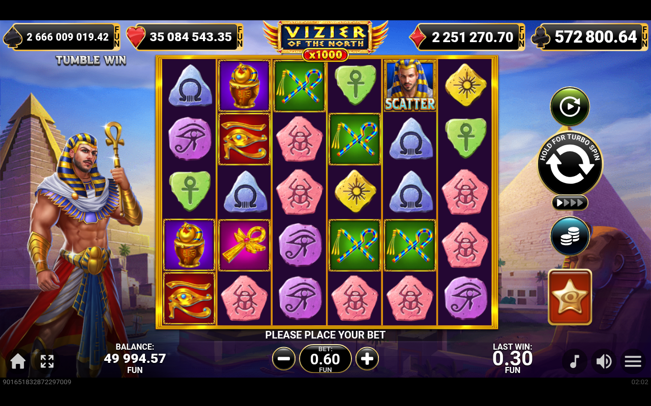 Vizier Of The North x1000 gameplay