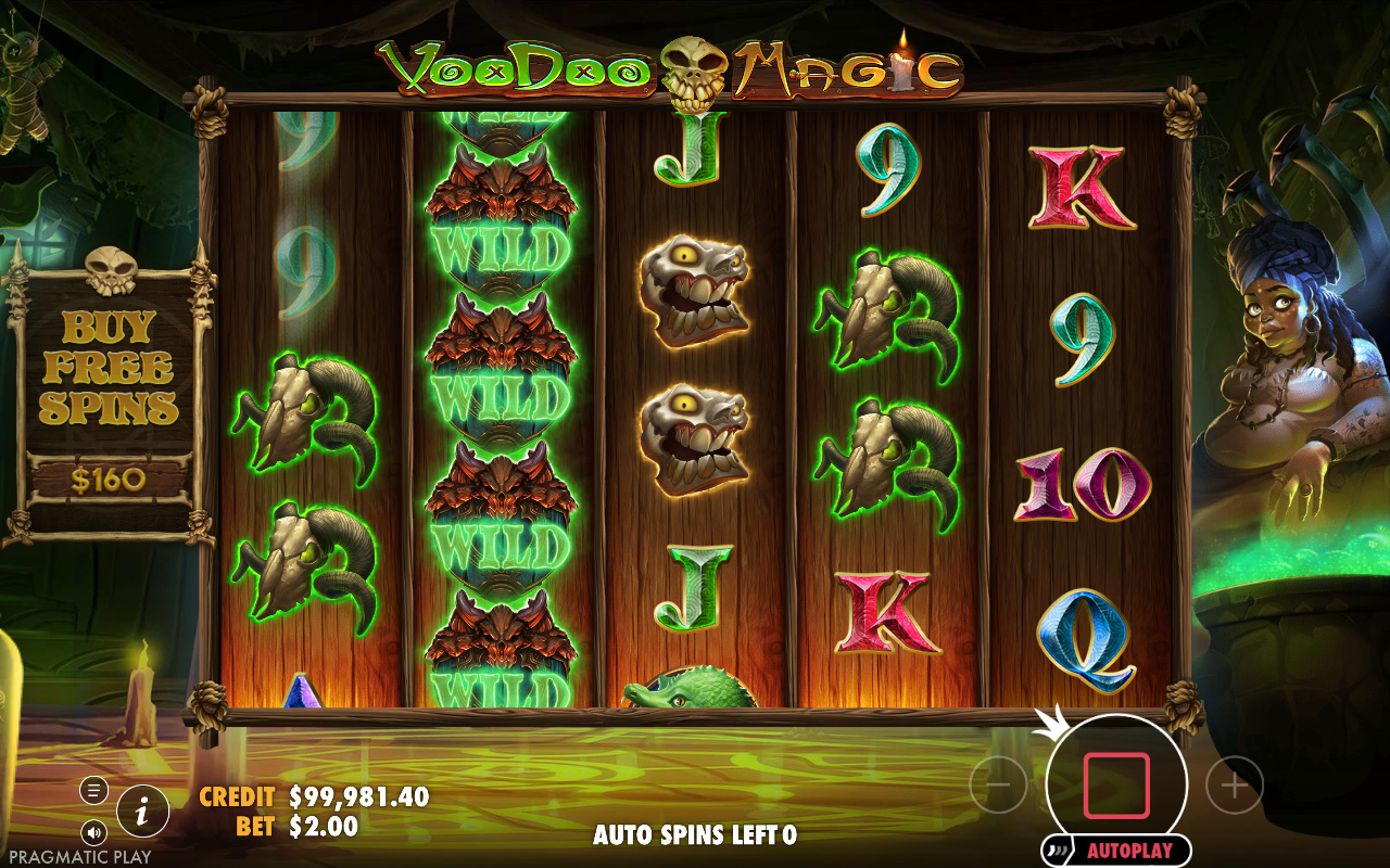 Voodoo Magic gameplay