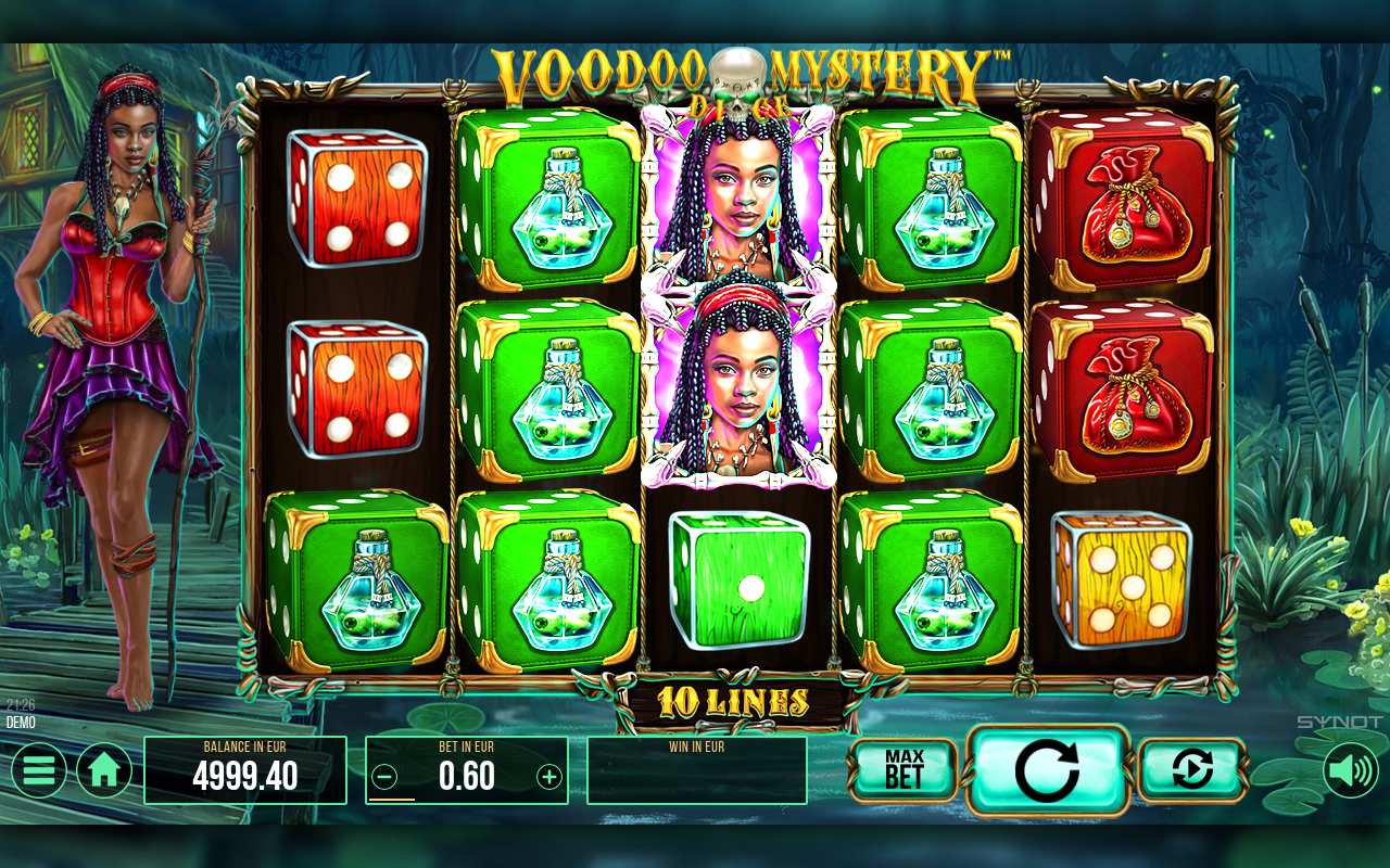 Voodoo Mystery Dice gameplay